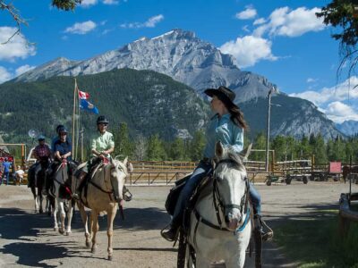 Banff Trail Riders - Stables: Banff National Park: Bow River Horseback Ride