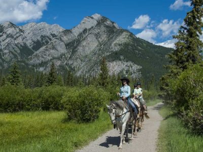 Banff Trail Riders - Stables: Banff National Park: Bow River Horseback Ride