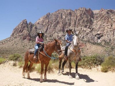 Wild West Horseback Adeventures: Las Vegas Desert Sunset Horseback Ride with BBQ Dinner