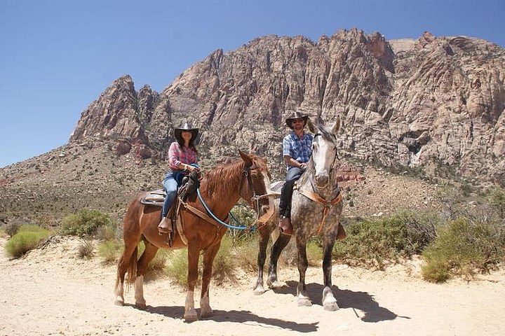 Wild West Horseback Adeventures: Las Vegas Desert Sunset Horseback Ride with BBQ Dinner