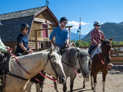 Banff Trail Riders - Stables: Banff National Park: Bow River Horseback Ride
