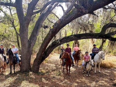 Texas River Bend & Beach Trail Rides