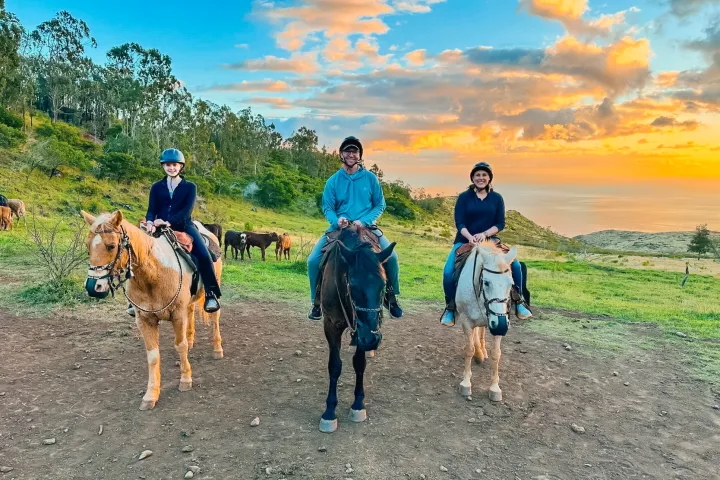 Pālehua Trail Rides: Oahu Horseback Riding Sunshine or Sunset Tour